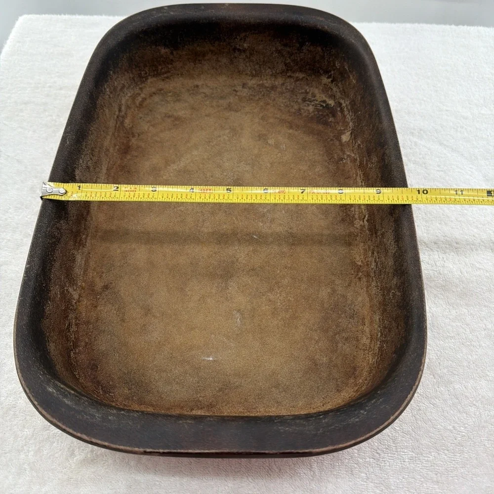 Pampered Chef Stoneware Lasagna Pan Family Heritage Casserole Baking Dish 15 x 9